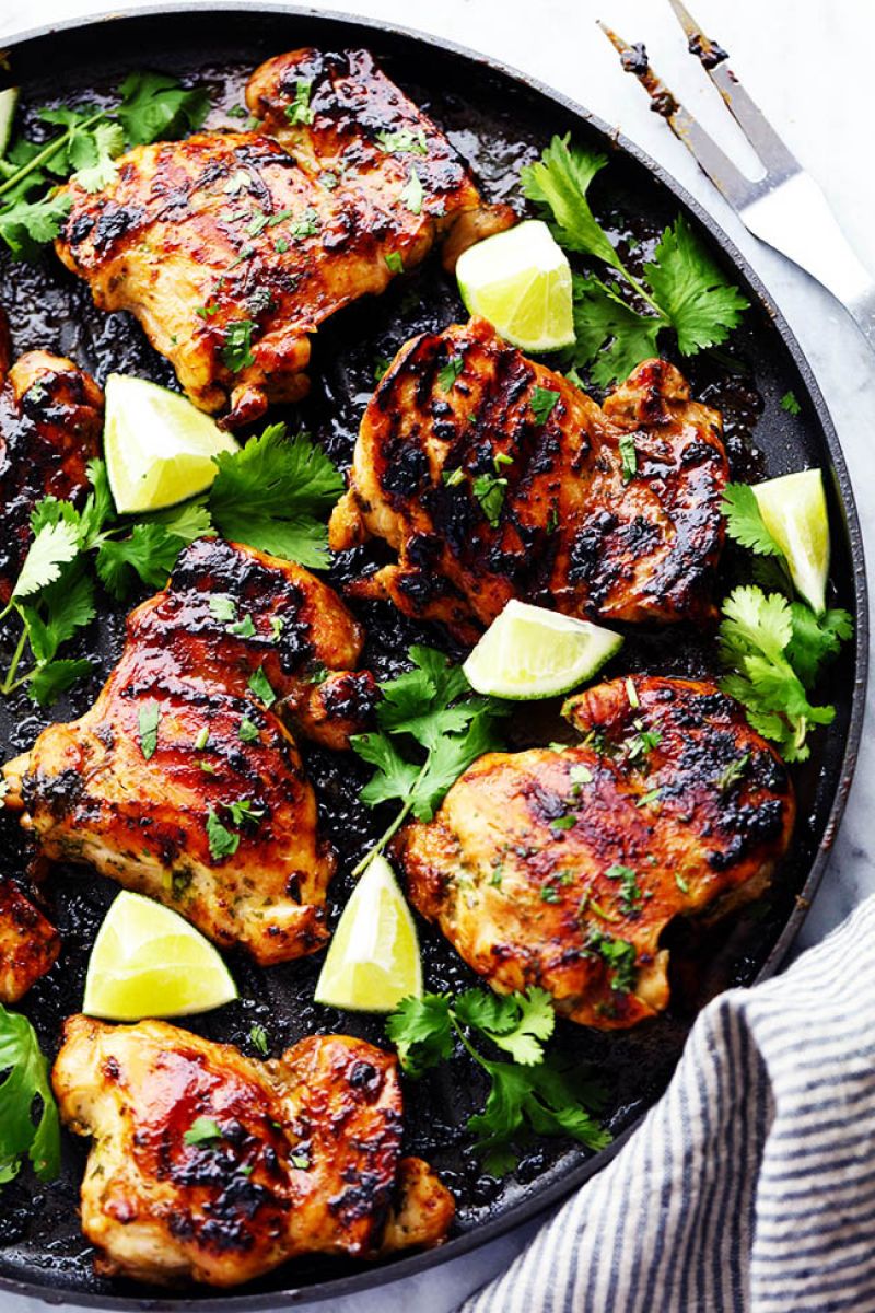 Retsept | Grillitud kana ananassiga 